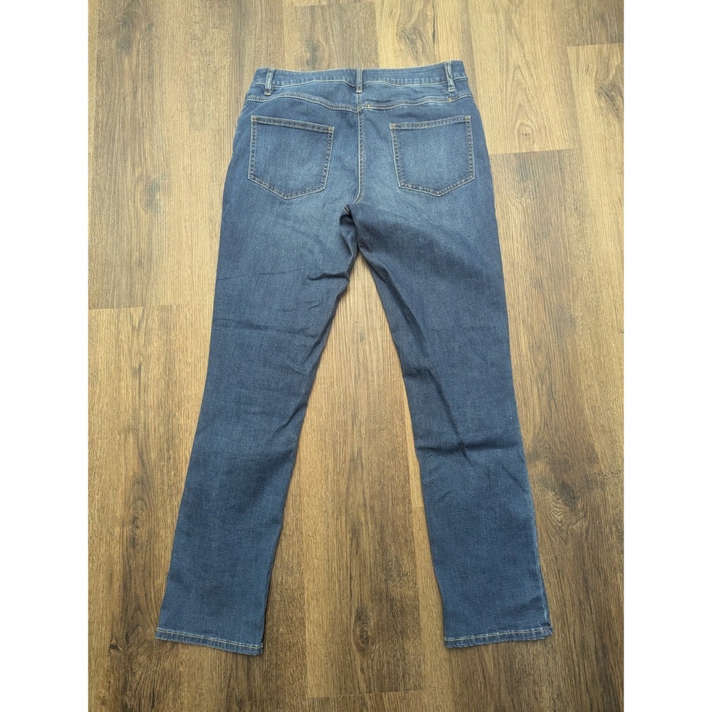 Rohan Jeans Womens 12 Regular Blue Flex Jeans Slim Cut Medium Wash Denim - Picture 5 of 10